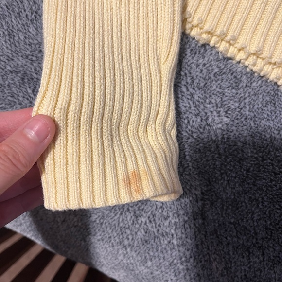 Yellow Knit Turtleneck Sweater - Picture 5 of 6